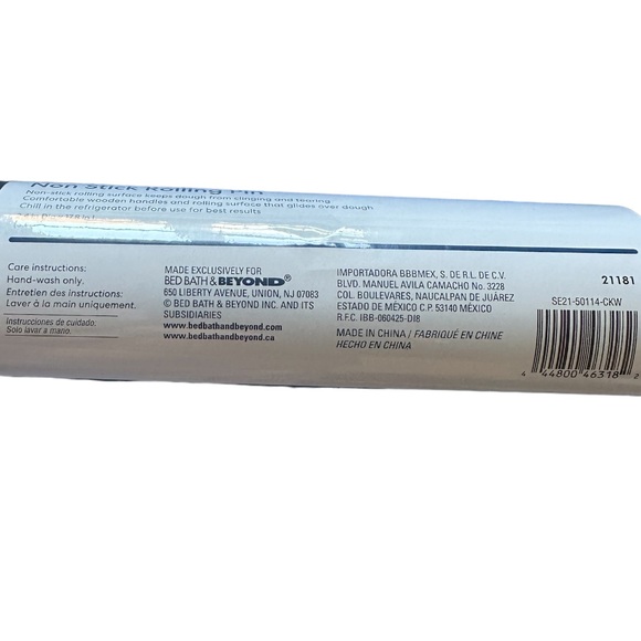 New Simply Essential Non Stick Rolling Pin - Picture 4 of 5